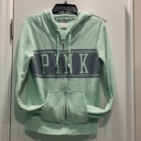 PINK Victoria's Secret Jackets & Blazers - PINK VICTORIA’S SECRET SIZE M ZIP UP JACKET
